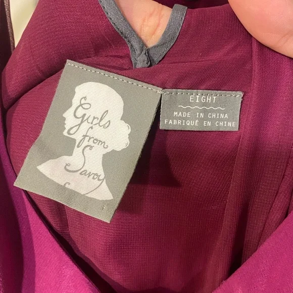 Anthropologie • Girls from Savoy • Silk Dress • 8 - Picture 9 of 10